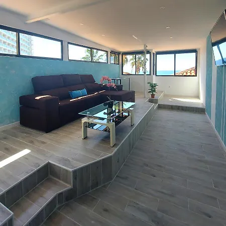 Daire Unique, 3 Bedrooms Directly On The Sea, Free Wifi And Ocean View Playa de las Américas